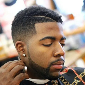 black men's hair style 