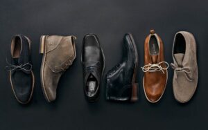 Types of shoe leather